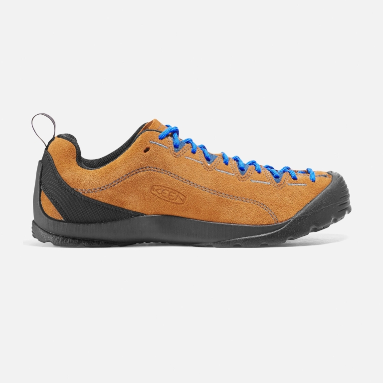 Keen Jasper Suede Sneaker - Women's Brown Blue Footwear